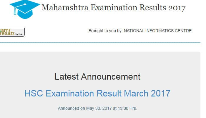 Mahresult.nic.in MSBSHSE HSC Results 2017: www.mahresult.nic.in 2017 Maharashtra Board HSC Class 12th XII (+2) Exam Result 2017 declared