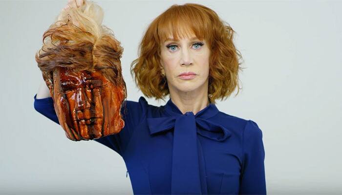 Donald Trump blasts comedian Kathy Griffin for depicting US president&#039;s decapitated head