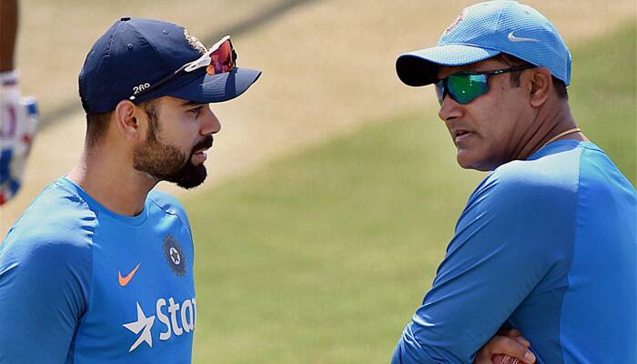 Champions Trophy: Did Virat Kohli walk-out as Anil Kumble came in for practice session?