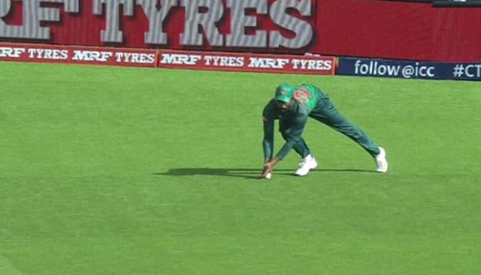WATCH: Tamim Iqbal&#039;s &#039;almost&#039; moment encapsulates Bangladesh&#039;s Champions Trophy opener defeat to England