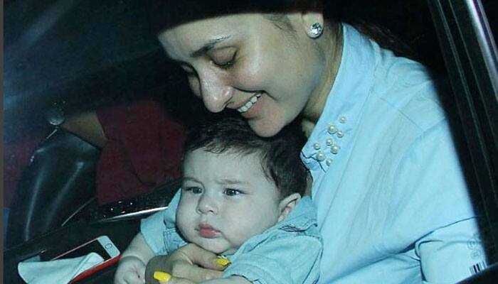 Kareena Kapoor Khan&#039;s baby Taimur Ali Khan is getting cuter by the minute: Check out the snaps