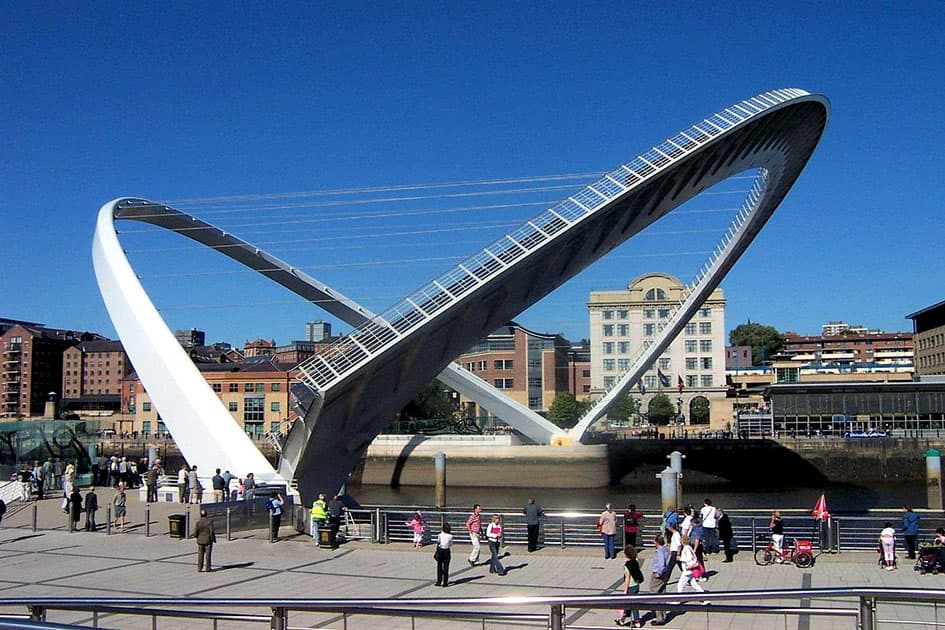 Gateshead Millennium Bridge, Newcastle, England