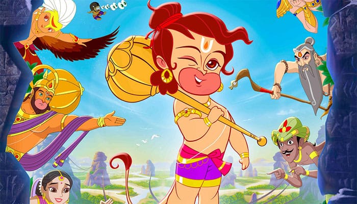 Hanuman Cartoon Wallpapers - Wallpaper Cave