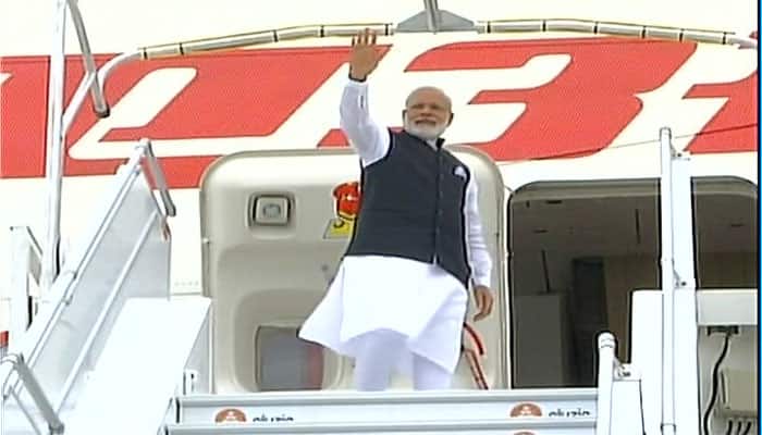 PM Narendra Modi leaves for home after wrapping up four-nation tour