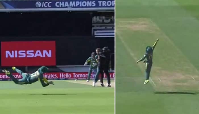 WATCH: AB de Villiers gets wings! Unbelievable catch and a flying direct hit by South Africa captain shock Sri Lanka in CT2017