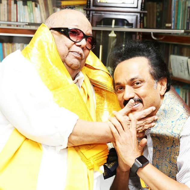 DMK chief Karunanidhi's celebrates his 94th birthday