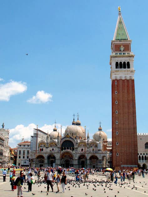 Saint Mark’s Campanile, Saint Mark’s Basilica, Venice, Italy