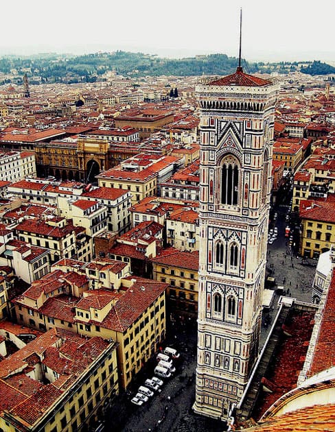 Giotto’s Campanile, Florence Cathedral, Florence, Italy