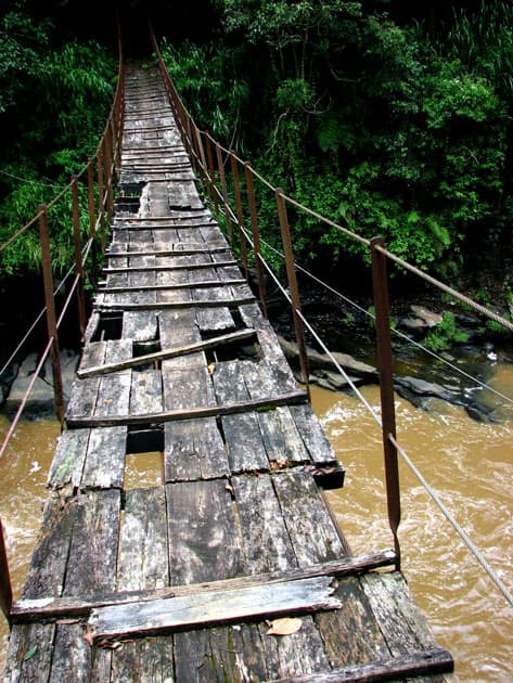 Kotmale Footbridge, Sri Lanka