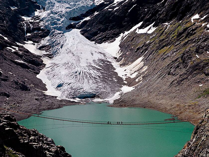 Trift Bridge, Switzerland