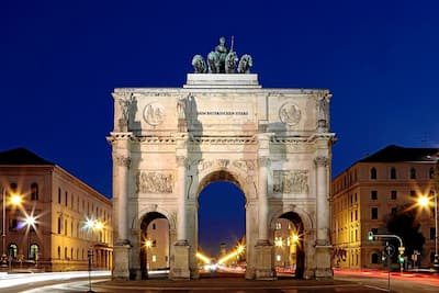 Siegestor (Victory Gate), Munich, Germany