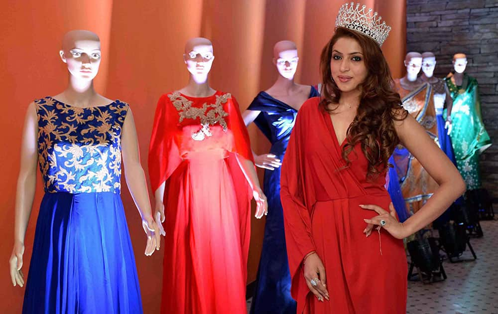 Miss India Tourism Ishika Taneja at a promotional event 