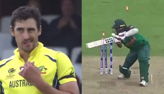 WATCH: Mitchell Starc&#039;s triple-wicket maiden over leaves Bangladesh devastated