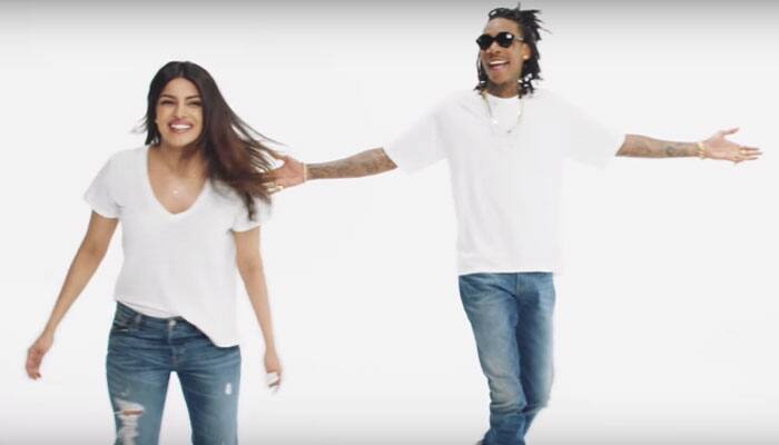 Priyanka Chopra &#039;bridging the gap&#039; with Wiz Khalifa in ad campaign will make your feel sunny! 