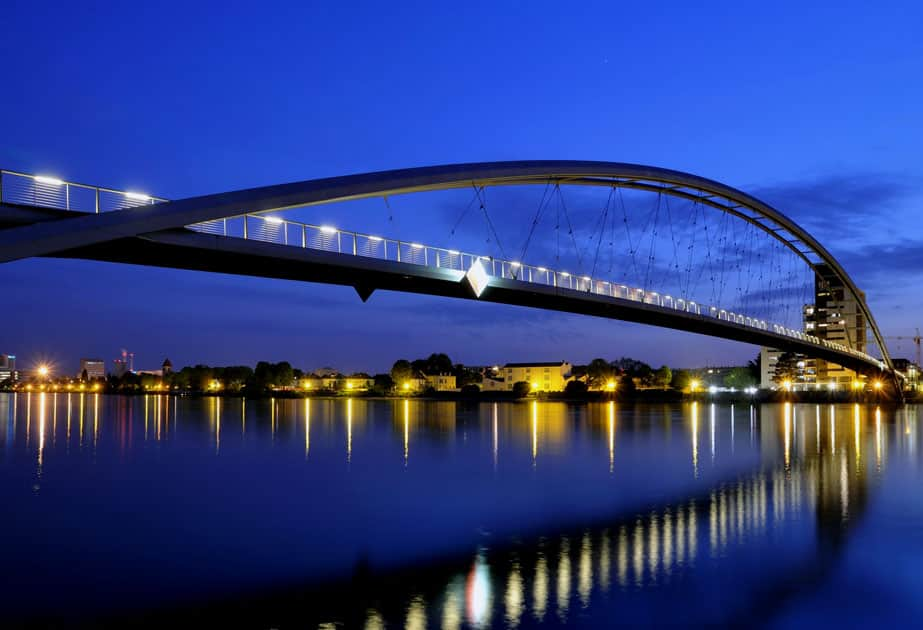 Three Countries Bridge – France and Germany border