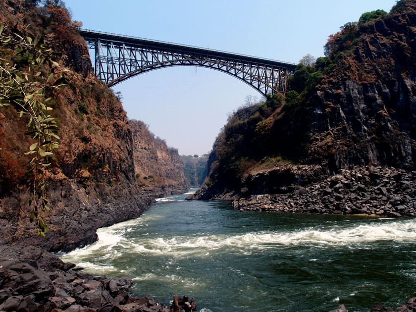 Victoria Falls Bridge – Zimbabwe and Zambia border