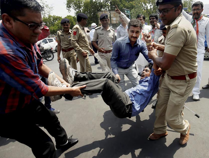 Congress protest