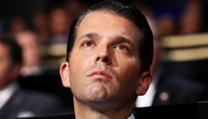 Oldest Donald Trump son fires off 80-plus tweets in support of dad