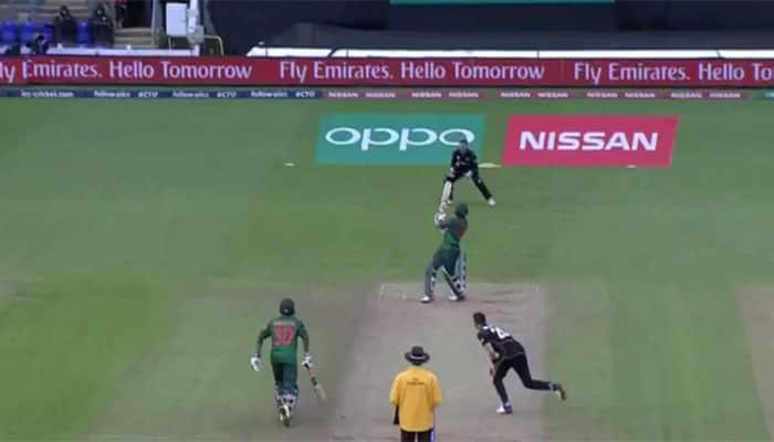 WATCH: Shakib Al Hasan hits unbelievable six to reach his hundred against New Zealand