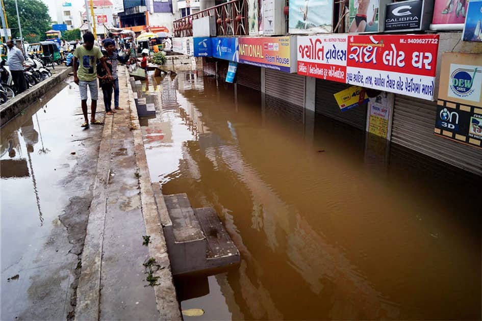 Heavy rains in Surat