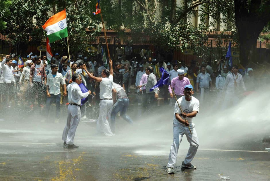 Protest at Jantar Mantar