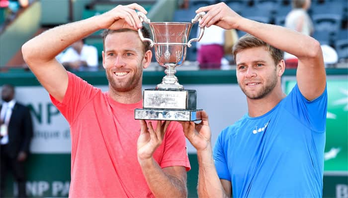 French Open 2017: Ryan Harrison-Michael Venus win men&#039;s doubles title