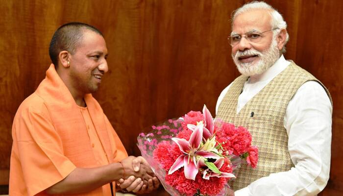 UP CM Yogi Adityanath meets PM Narendra Modi, discusses development projects