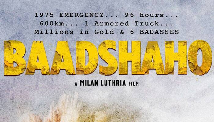 Ajay Devgn back as an action hero – See ‘Baadshaho’ new poster