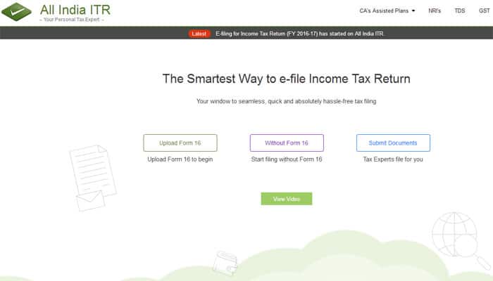 All India ITR launches income tax e-filing app