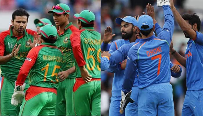 IND vs BAN: Bangladesh fan starts ugly mind games, drape dog in Indian flag being chased by Tiger