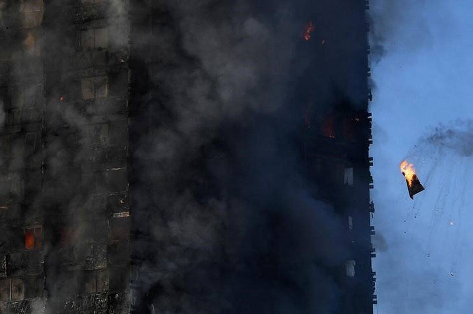 London Building Fire