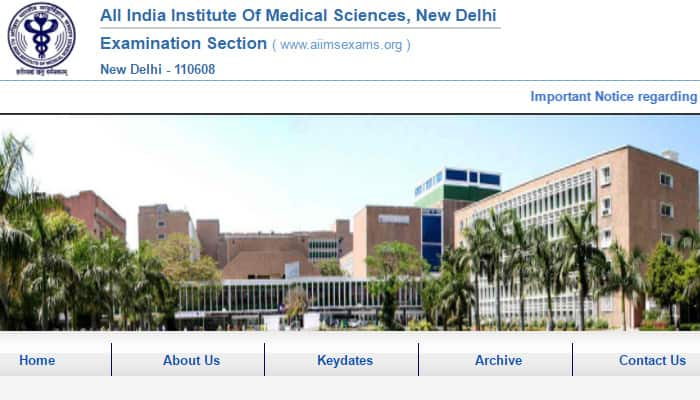 AIIMS Result 2017: AIIMS Result/AIIMS result 2017 MBBS not declared on June 14; for AIIMS 2017 result date, check www.aiimsexams.org