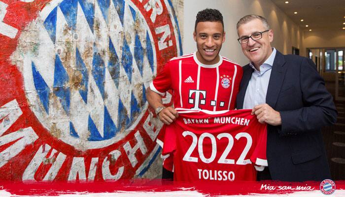 Bayern Munich rope in Corentin Tolisso from Lyon, making him club&#039;s most expensive signing ever