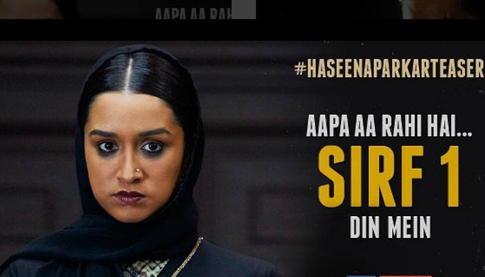 &#039;Haseena Parkar&#039;: Shraddha Kapoor shares new stills from the movie!!