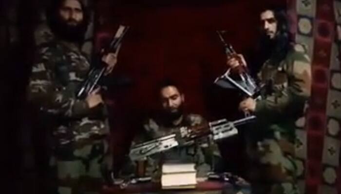 Hizbul Mujahideen commander Yasin Yatoo releases video, warns of attacks against security forces in J&amp;K