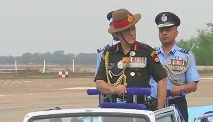 Telangana: Army Chief Rawat attends Passing Out Parade ceremony at Air Force Academy