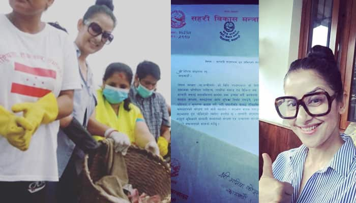 Manisha Koirala &#039;excited, committed&#039; to clean river Bagmati