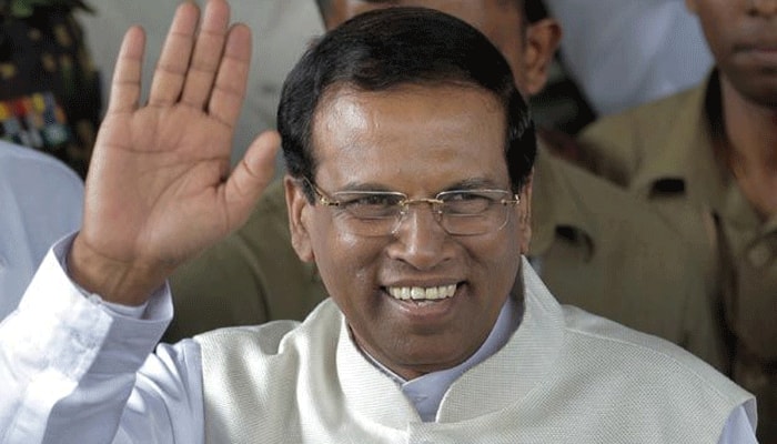 Sri Lanka President Maithripala Sirisena attends India organised Yoga Day