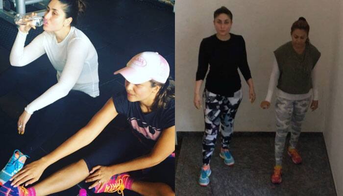 Kareena Kapoor Khan&#039;s latest fitness videos with BFF Amrita Arora will make you run asap!