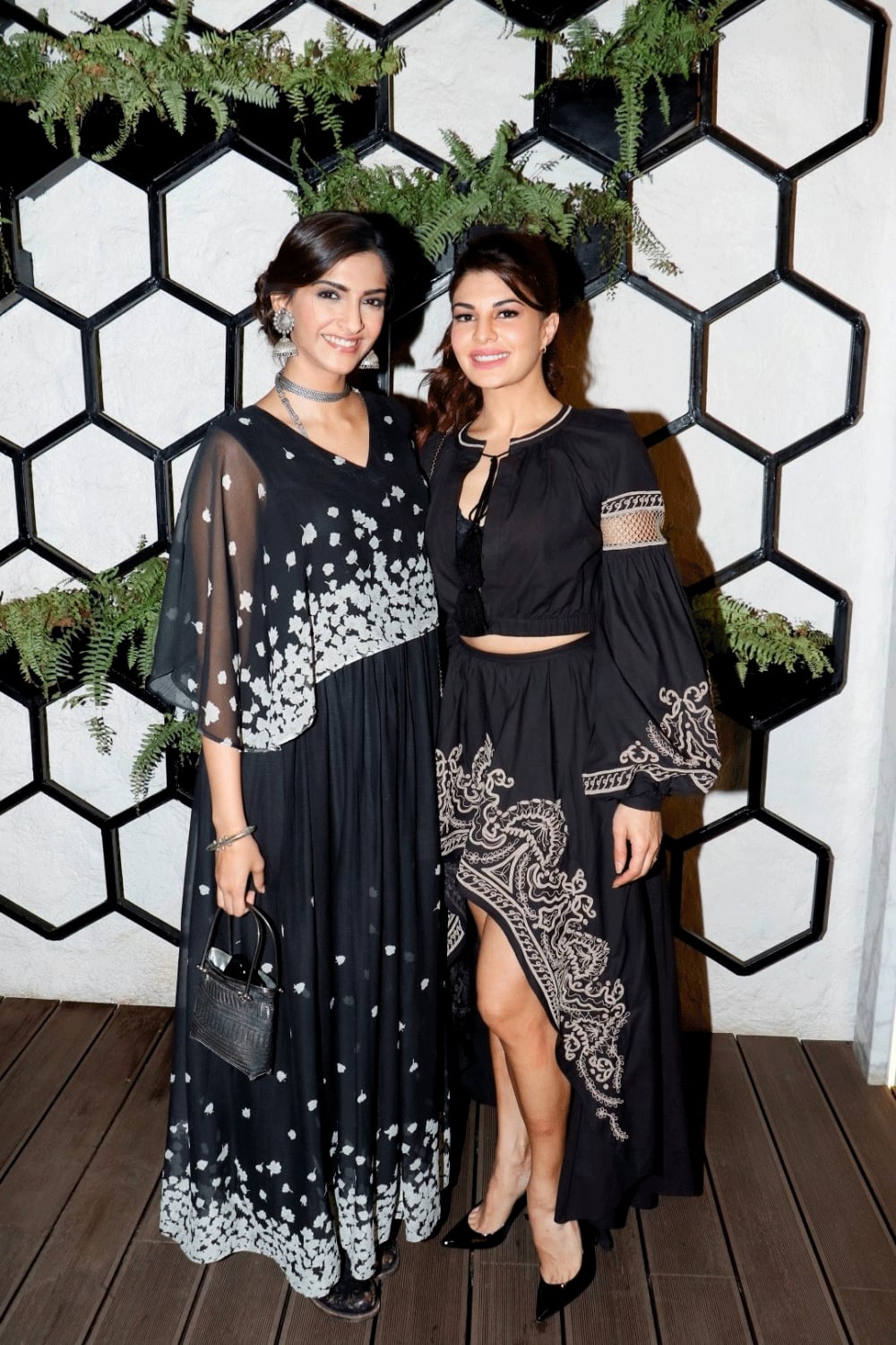 Actors Sonam and Jaqueline