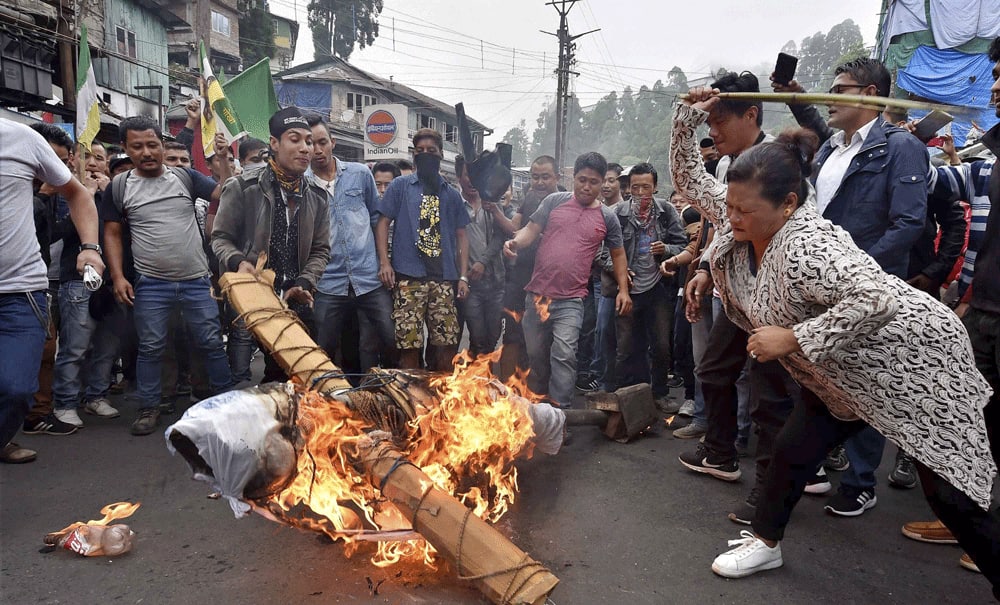 GJM's Darjeeling bandh