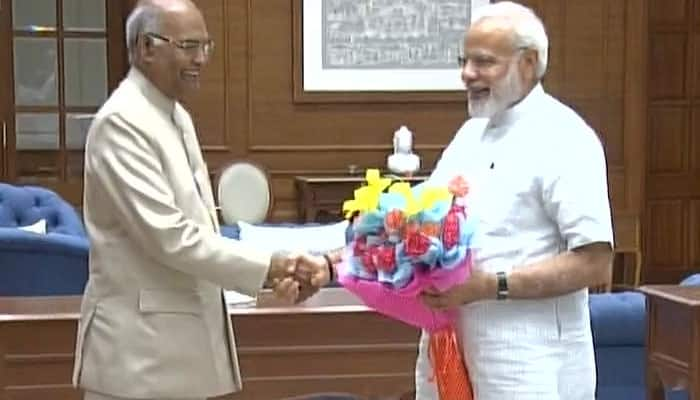 Ram Nath Kovind, NDA&#039;s presidential nominee, meets PM Narendra Modi, Amit Shah; seeks support of all parties