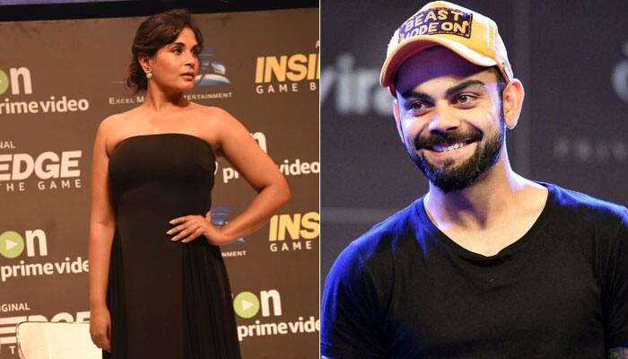 WATCH: Bollywood actress Richa Chadha wants Indian gentlemen to take a leaf out of Virat Kohli&#039;s book