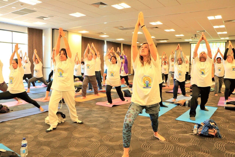 Parliamentarians join International Yoga Day celebration in Perth