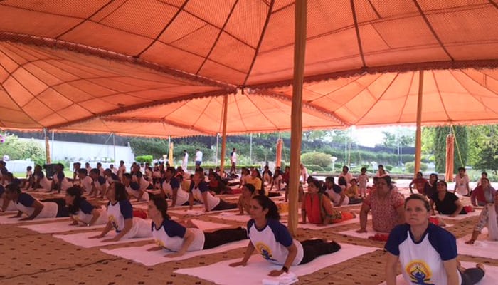 International Yoga Day celebrated in Pakistan too