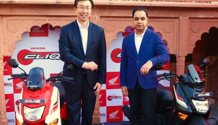 Honda Cliq launched at Rs 42,499