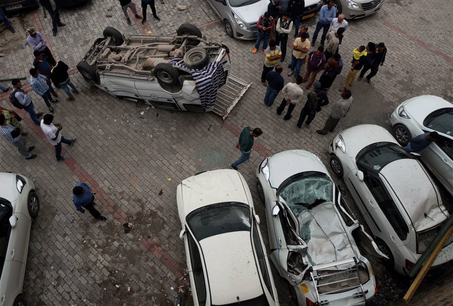 Accident in Simla