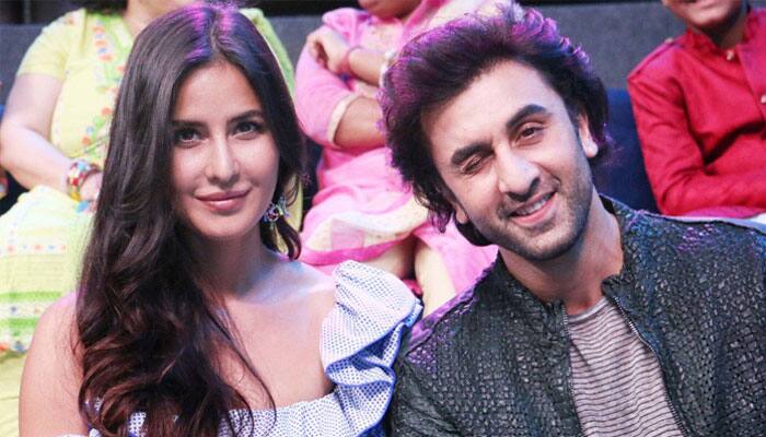 Katrina Kaif and Ranbir Kapoor lost in deep conversation and we wonder will there be another &#039;Jagga Jasoos&#039;?