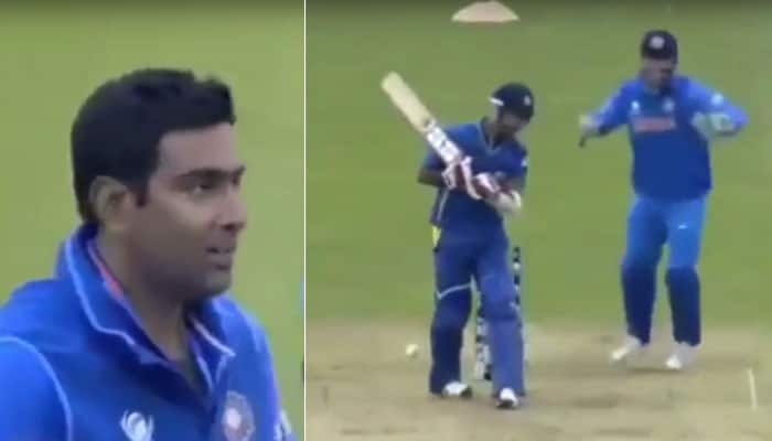 WATCH: When Ravichandran Ashwin&#039;s &#039;soduku ball&#039; left everyone confused, except MS Dhoni