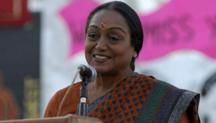 Meira Kumar appeals to Tamil Nadu&#039;s MLAs, MPs to heed to &#039;inner voice&#039;